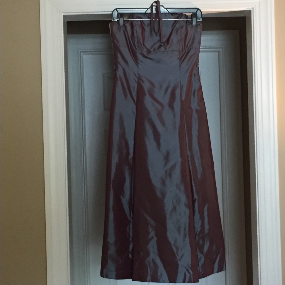 Formal purple dress